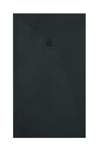 Receveur de Douche résine de synthèse Nola noir 90x120